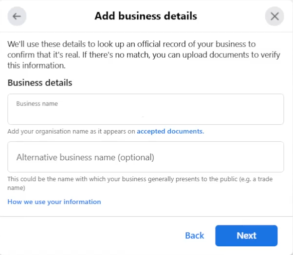 Verify Meta Business screenshot 7