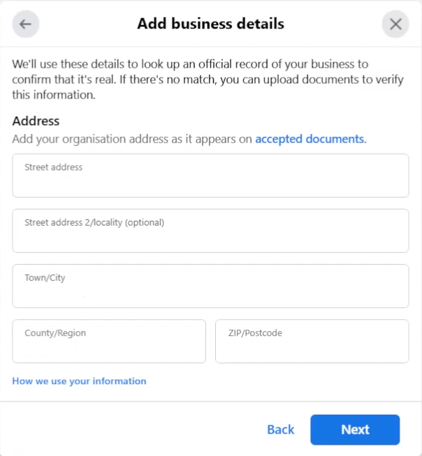 Verify Meta Business screenshot 8
