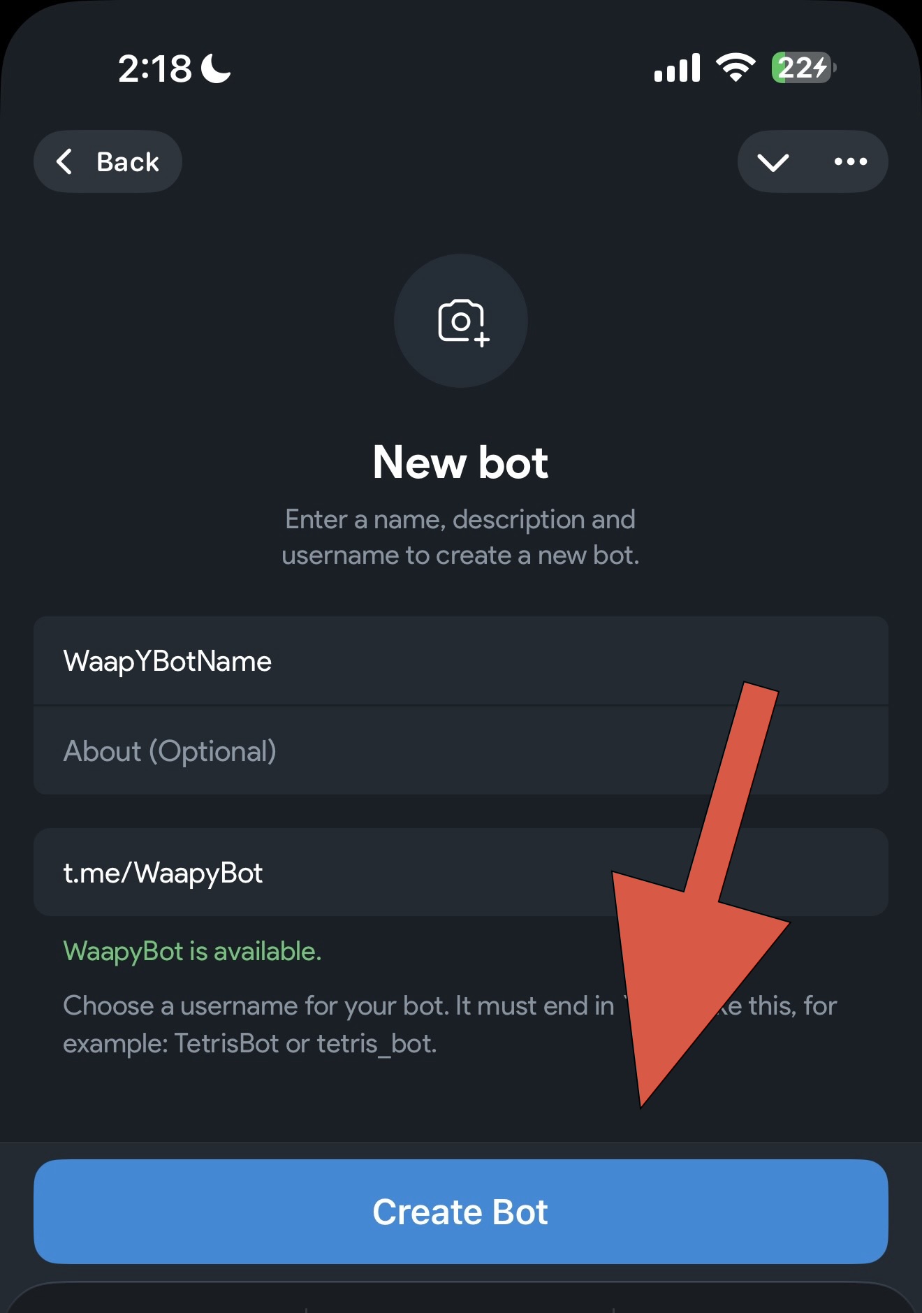 Telegram screenshot 9